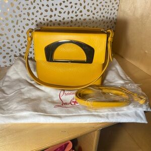 Used Christian Louboutin Logo 2WAY Bag Handbag